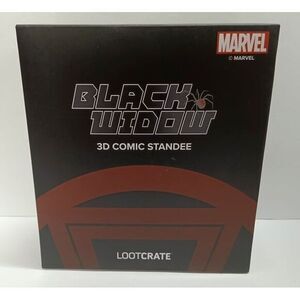 Loot Crate Exclusive Black Widow Standee‎ 3D Comic Figure